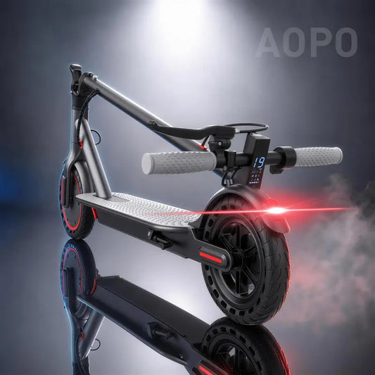 AOPO Electric Scooter — 350W Motor | 19MPH Max Speed | 12–15 Mile Range | App-Controlled | Foldable