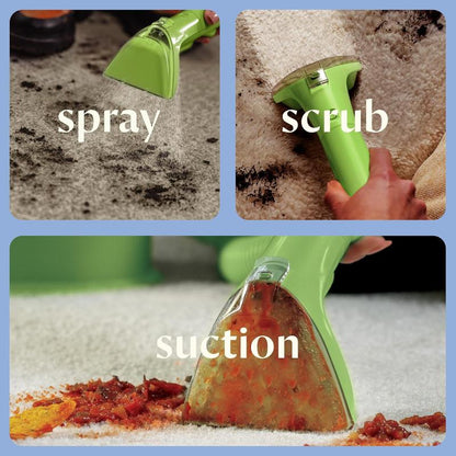 BISSELL Little Green Mini Portable Deep Cleaner — Handheld Carpet, Upholstery & Car Seat Spot Cleaner with OXY Formula